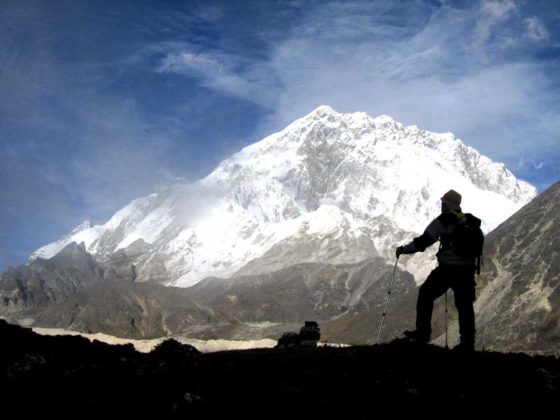 Man and Mountain