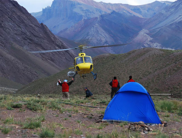 Räddningsaktion på Aconcagua