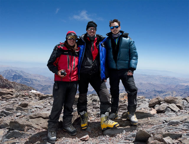 På Toppen av Aconcagua