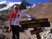 Karl Egloff slår Kilians rekord på Aconcagua Karl Egloff - rekord på Aconcagua