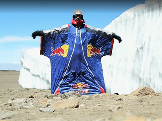 Base Jump från Kilimanjaro